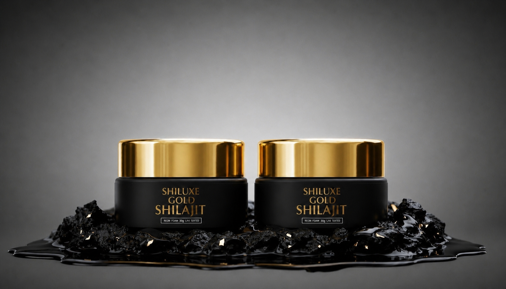 Shiluxe Gold Shilajit - 30g Premium Resin Jar